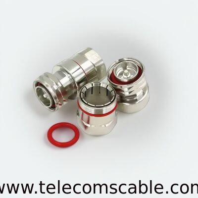 DIN 7/16 Male Straight Connector for 7/8″ Coaxial Cable | RF Feeder Connector