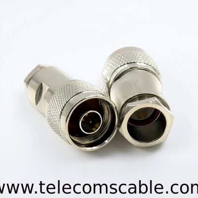 N Male Connector for RG8U/LMR400 | 50 Ohm RF Coaxial Connector