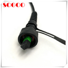 ODVA MPO Fiber Optic  Cable , Fiber Optical Cable 12 Core MPO Trunk Cable