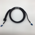 360 Degree Flexible Optical Fiber Jumper with NSN Boot Duplex LC Patch Cord