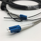14130625 0.03m/0.34m Optical Cable Assembly DLC/PC GYFJH 2A1a (LSZH) 7.0mm 2 Cores