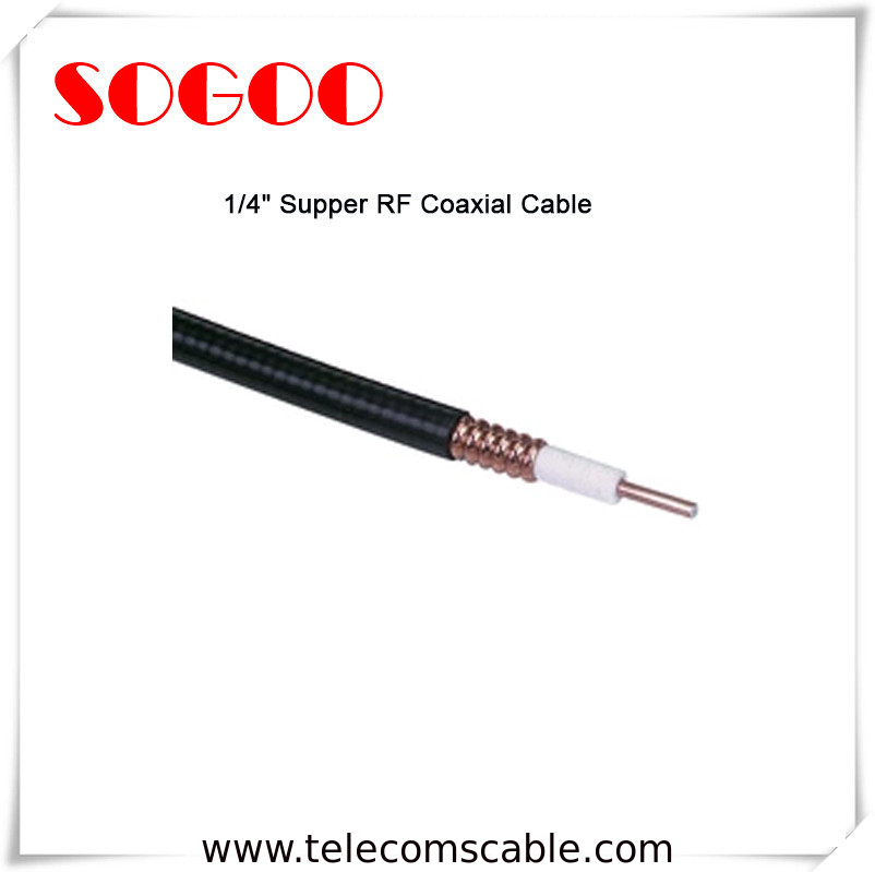 CE Standard RF Feeder Cable Super Flexible For Broadcasting Systems