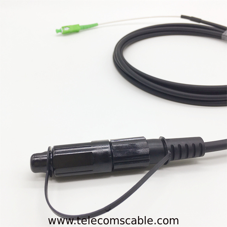 Optitap Waterproof Optitap Mini SC Reinforced Connector FTTA Patch Cord Compatible with Corning 5mm