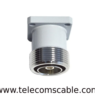 RF Coxial Connector 7/16 DIN Female شفة محول