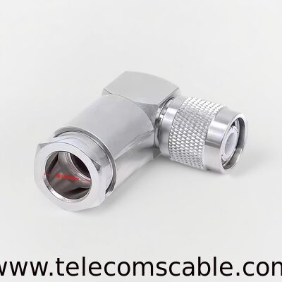 TNC ذكر الزاوية اليمنى الموصول ل LMR400 / RG8U كابل