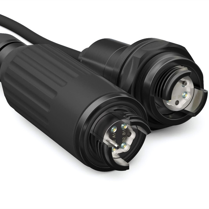 كابلات الألياف الضوئية التكتيكية مع وصلة الألياف الموسعة 0